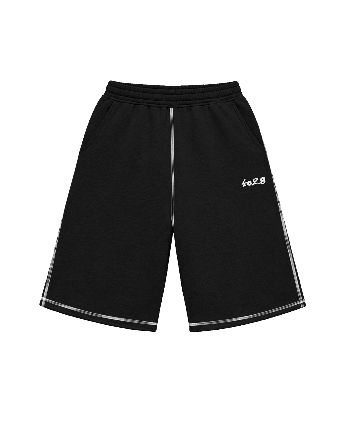 BLACK JOGGA SHORTS