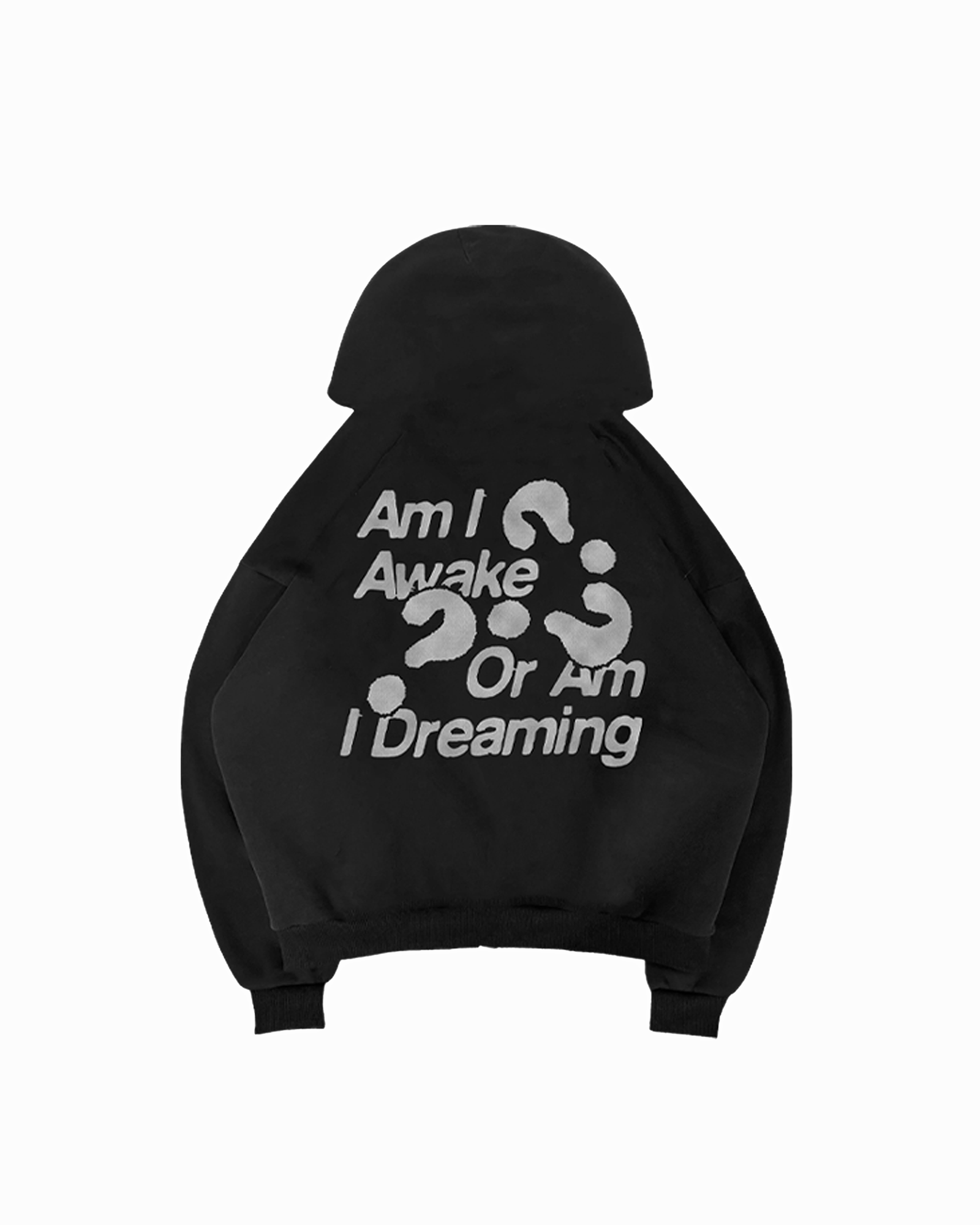 'AM I AWAKE OR AM I DREAMING?' ZIP HOODIE