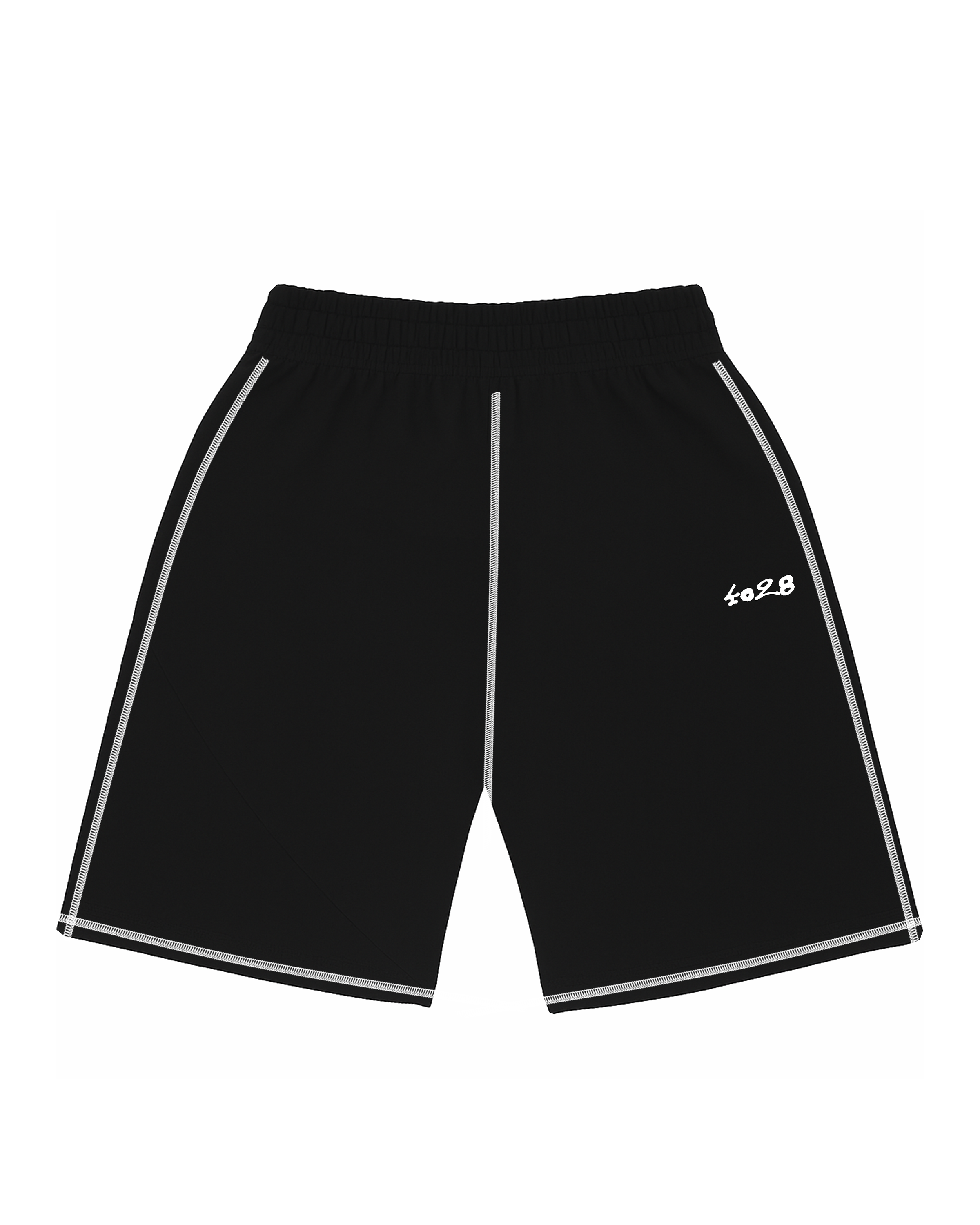 BLACK JOGGA SHORTS